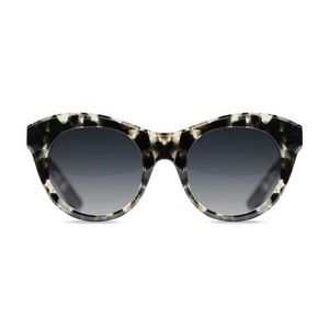 Suffolk tortoiseshell sunglasses black and gray